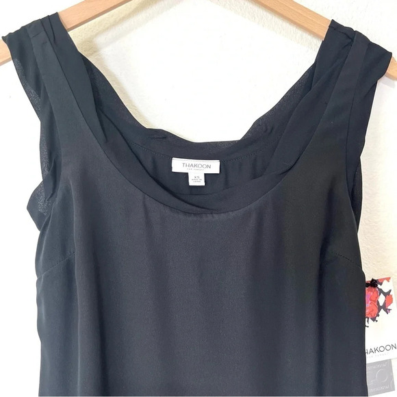NWT Thakoon for Target Black & Grey Color Block Sleeveless Dress - Picture 4 of 14